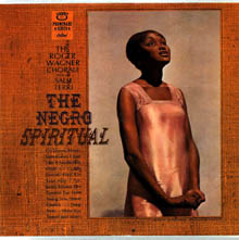 The Negro Spiritual LP cover
