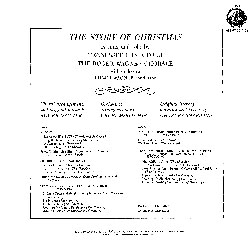The Story of Christmas - album cover - back